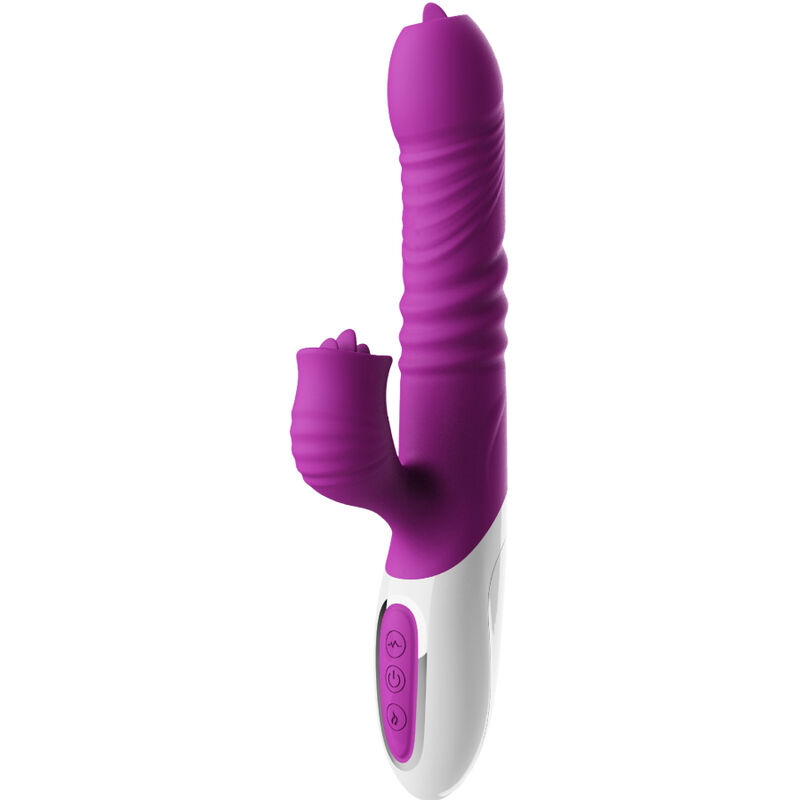 ARMONY – VIBRATEUR DOUBLE LANGUE ET EFFET CHALEUR VIOLETTE