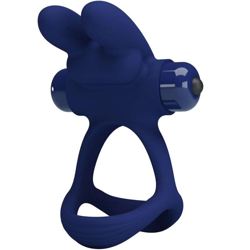 PRETTY LOVE – FRANCISCO DOUBLE ANNEAU VIBRANT LAPIN BLEU