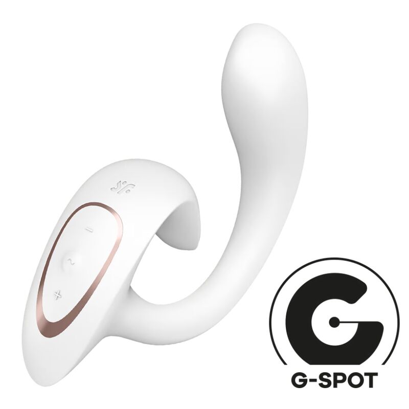 SATISFYER – G FOR GODDESS 1 VIBRATEUR LAPIN BLANC