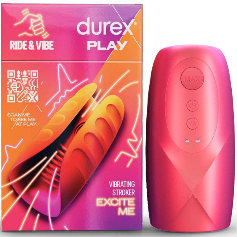 DUREX – MASTURBATEUR VIBRATEUR TOY RIDE  VIBE