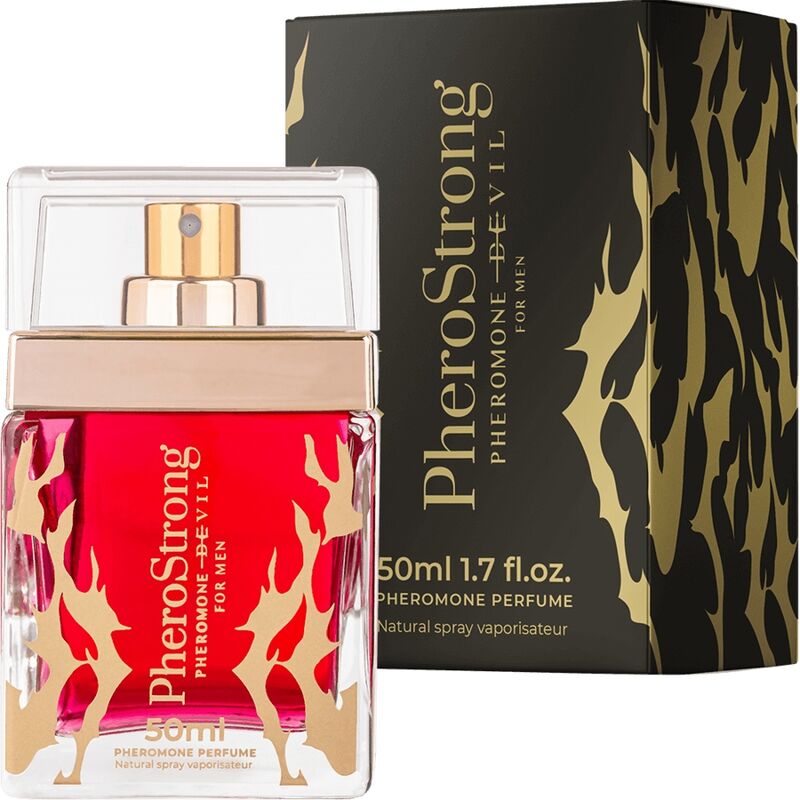 PHEROSTRONG – PARFUM PHÉROMONE DIABLE POUR HOMME 50 ML