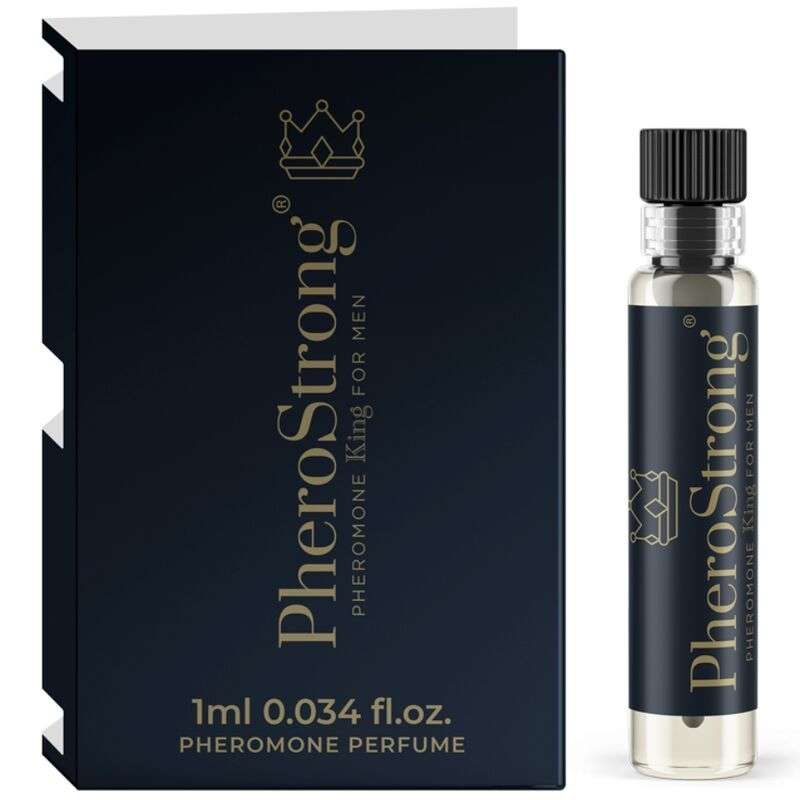 PHEROSTRONG – PARFUM PHÉROMONE KING POUR HOMME 1 ML