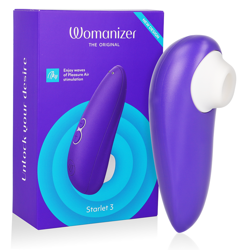 WOMANIZER – STIMULATEUR CLITORAL STARLET 3 INDIGO