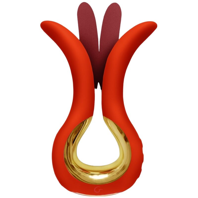 G-VIBE – GVIBE MAXI VIBRATEUR À DEUX EMBOUTS FLEXIBLES CORAIL