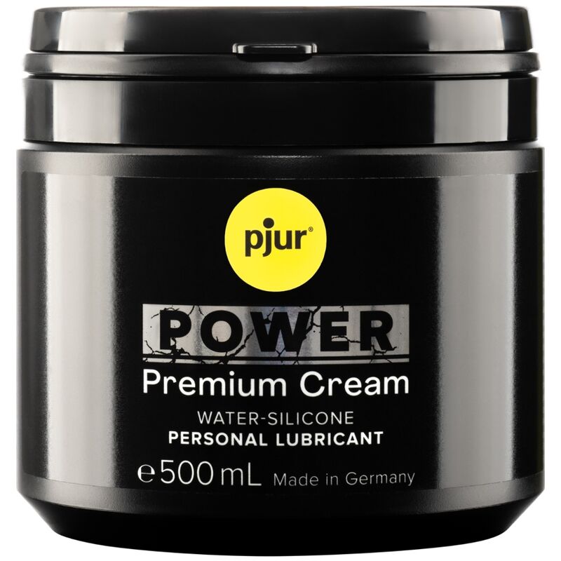 PJUR – LUBRIFIANT PERSONNEL POWER PREMIUM CRÈME 500 ML