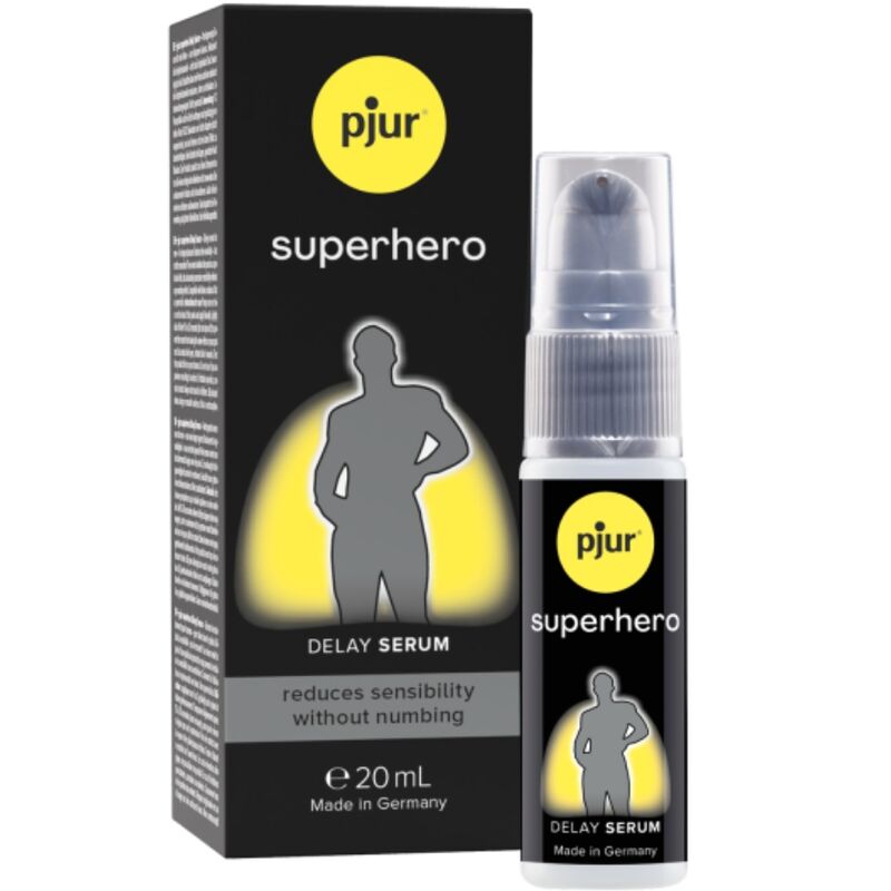 PJUR – SUPERHÉROS SÉRUM RETARDANT CONCENTRÉ 20 ML