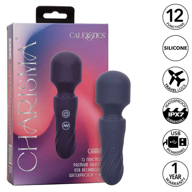 CALEXOTICS – CHARISMA CHARM MASSEUR 12 FONCTIONS VIOLET