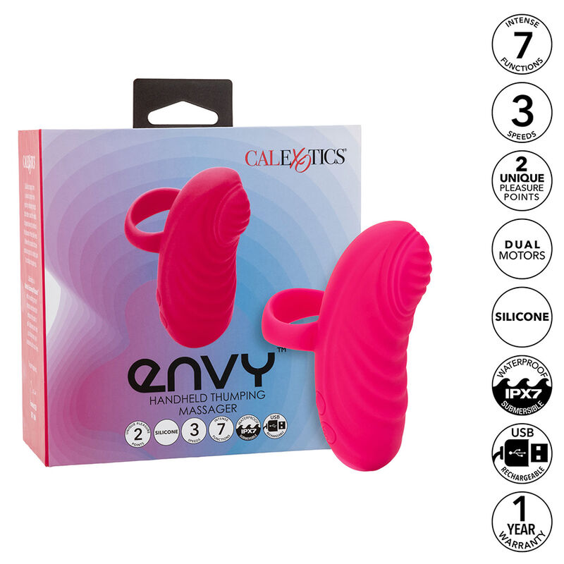 CALEXOTICS – ENVY MASSEUR À BILLE PORTABLE 7 VIBRATIONS ROSE