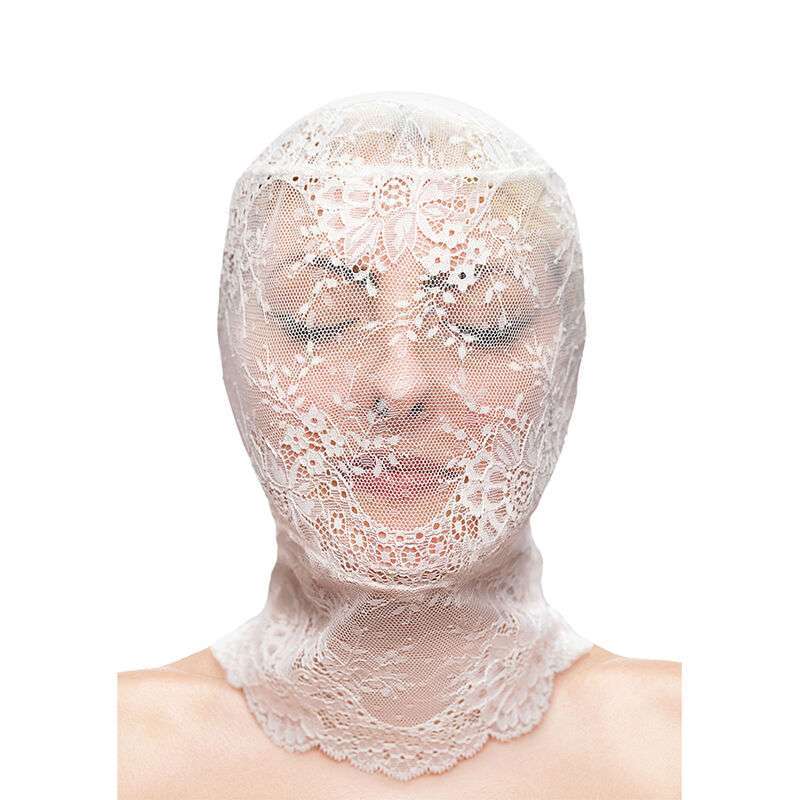 NS NOVELTIES – FETISH  FASHION CAGOULE EN DENTELLE BLANCHE