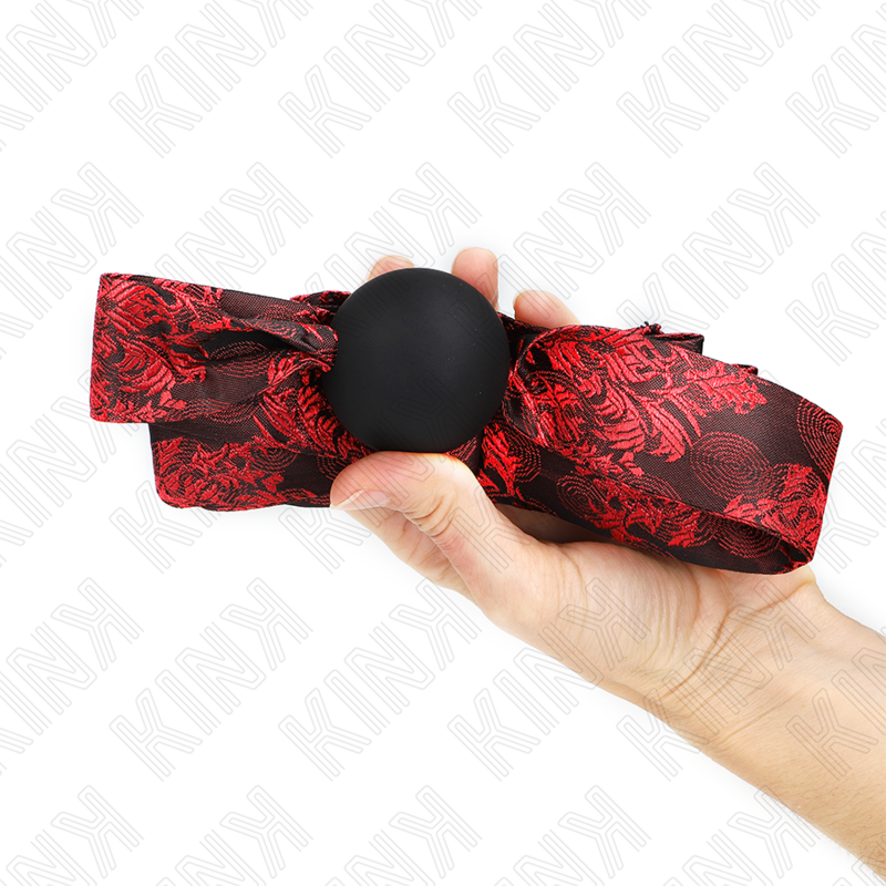 KINK – BOULE EN SILICONE SCANDALE 4,5 CM GAG MODÈLE 2 146 x 4 CM