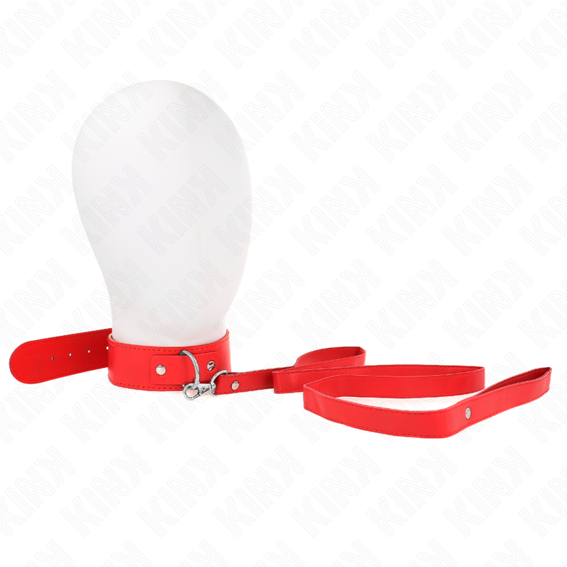 KINK – COLLIER AVEC CEINTURE 116 CM BRACELET ROJO AJUSTABLE 32-50 CM X 8 CM