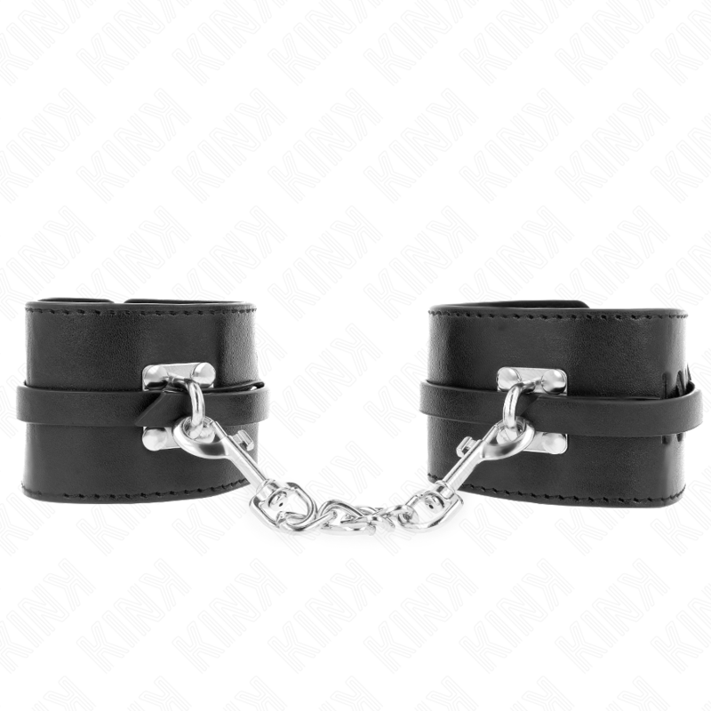 KINK – APPUI-POIGNETS VERROUILLABLES DELUXE NOIR AJUSTABLE 14,5-21 CM X 6 CM