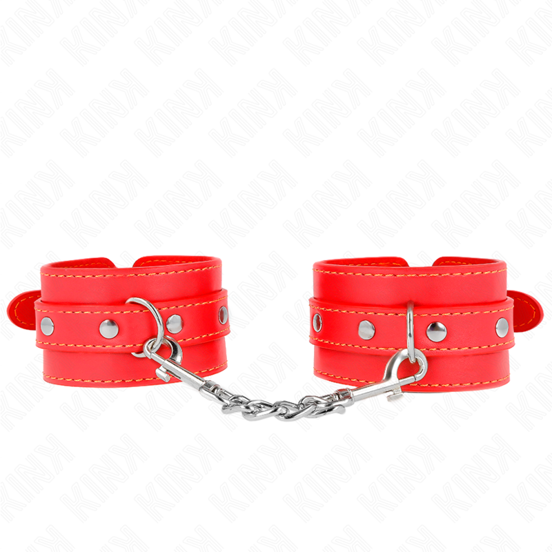 KINK – APPAREILS-POIGNETS FINS ROUGE AJUSTABLES 21-33 CM