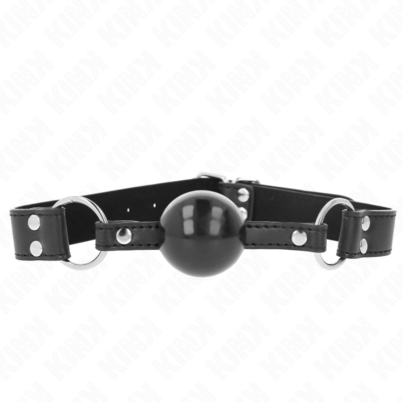KINK – BÂTON BILLE SOUPLE ET SOLIDE 4 CM AVEC SANGLE EN CUIR 62 x 2,5 CM RÉGLABLE 42-58 CM