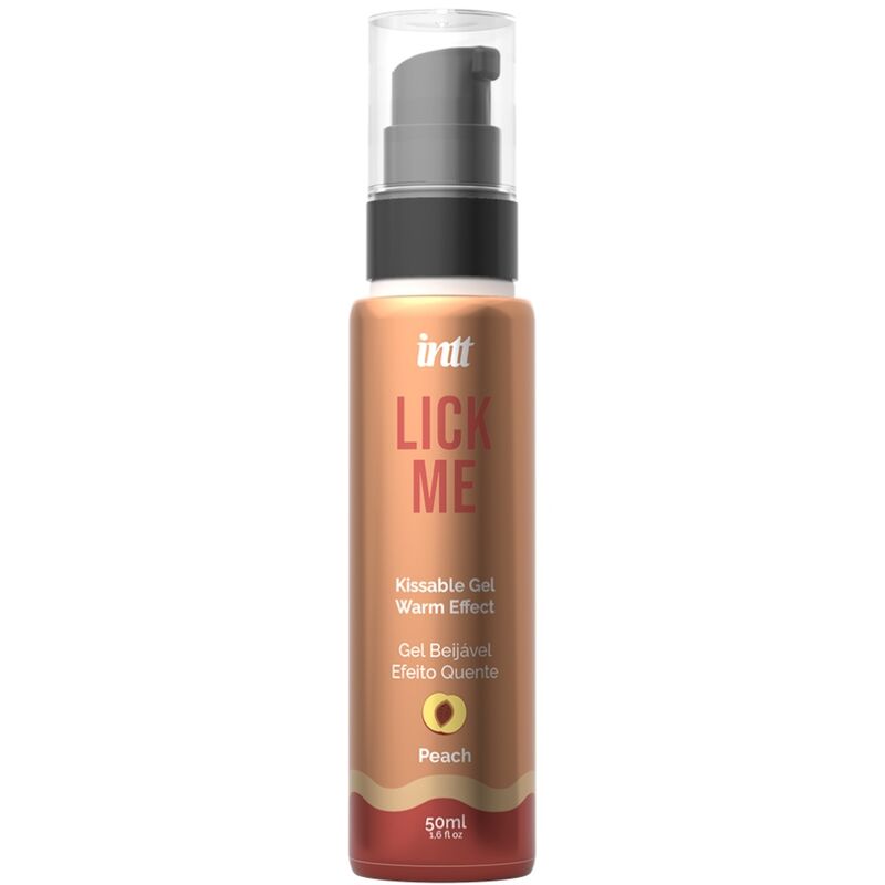 INTT – GEL COMESTIBLE LICK ME PEACH EFFET CHALEUREUX