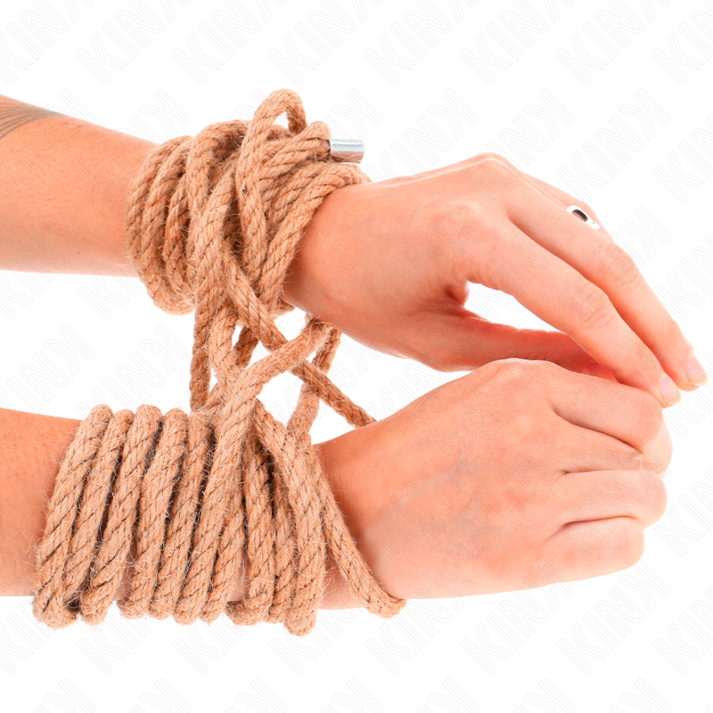 KINK – CORDE DE CHANVRE AVEC TÊTE MÉTALLIQUE 20 MÈTRES