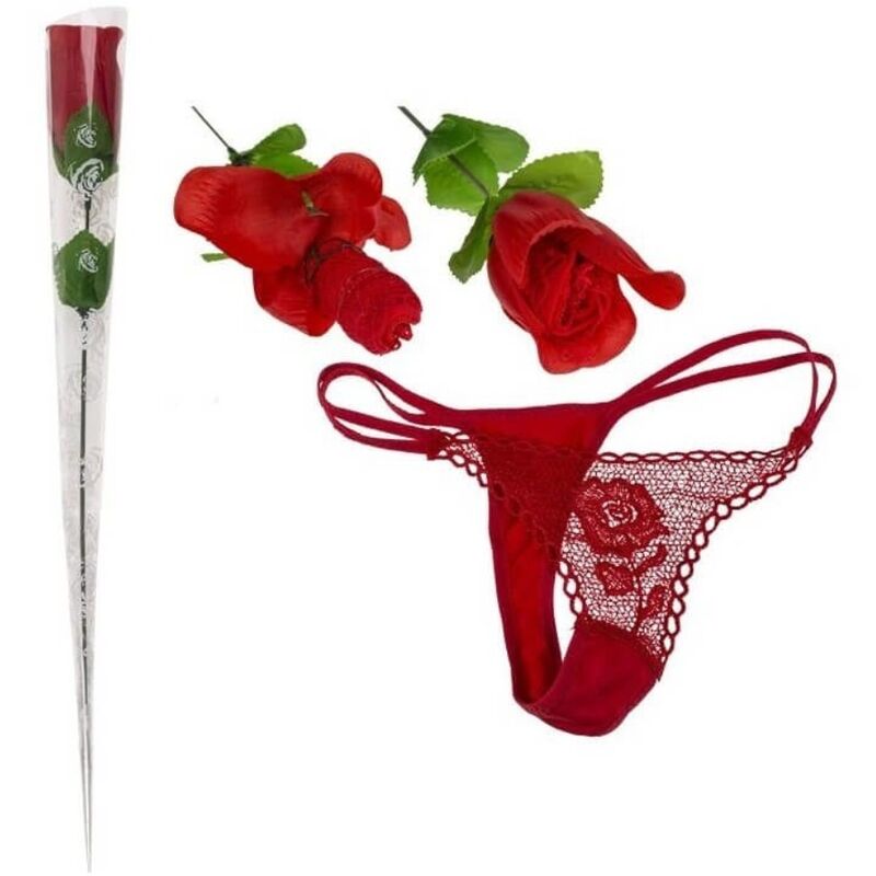 DIABLO PICANTE – ROSE TRANSFORMABLE EN STRING