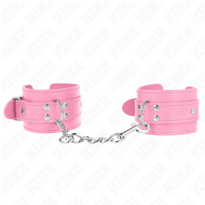 KINK – APPUI-POIGNETS SIMPLES ROSE RÉGLABLE 20-23 CM X 5,5 CM