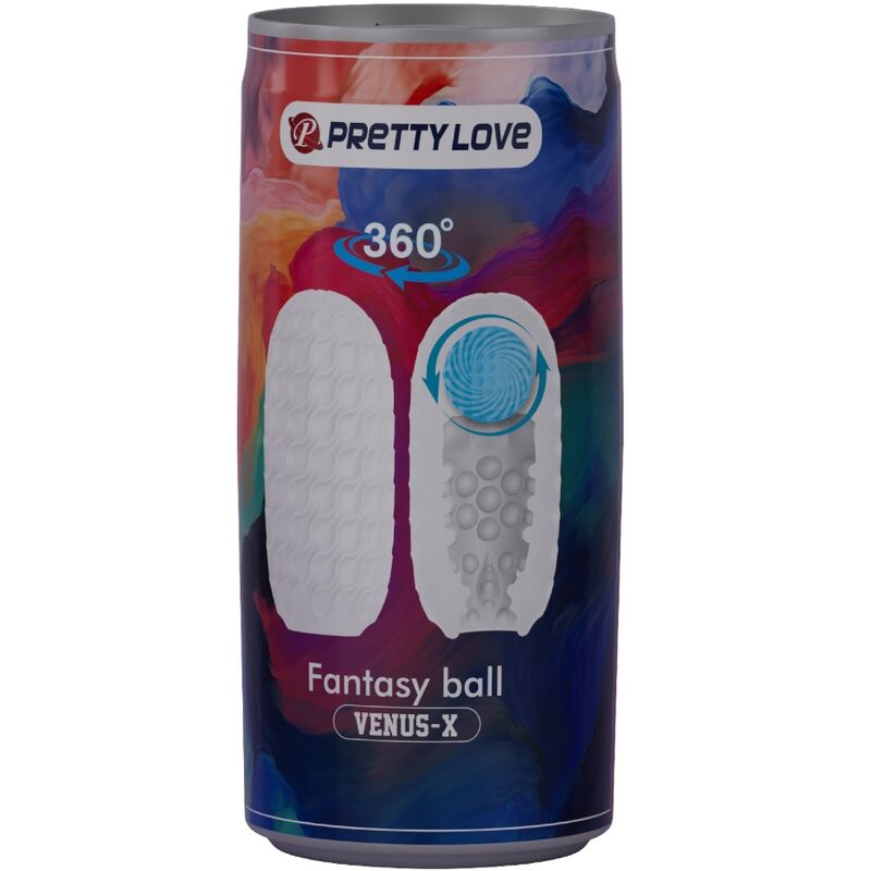 PRETTY LOVE – MASTURBATEUR HOMME VENUS X MODÈLE 2 BLANC