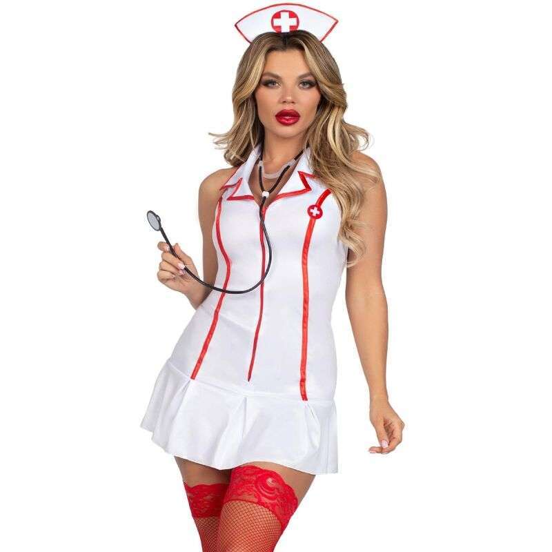 LEG AVENUE – COSTUME DINFIRMIÈRE EN CHEF BLANC M/L