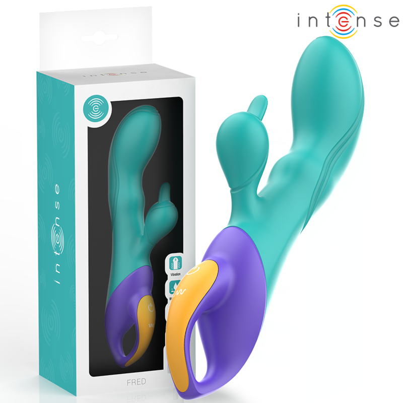 INTENSE – FRED VIBRATEUR RABBIT BLEU
