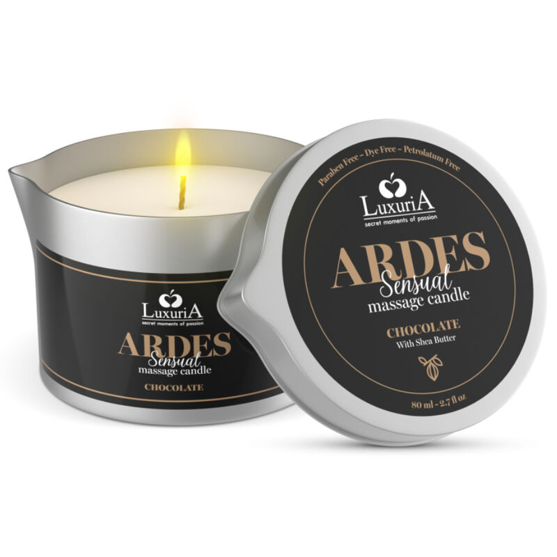 INTIMATELINE LUXURIA – BOUGIE DE MASSAGE AU CHOCOLAT