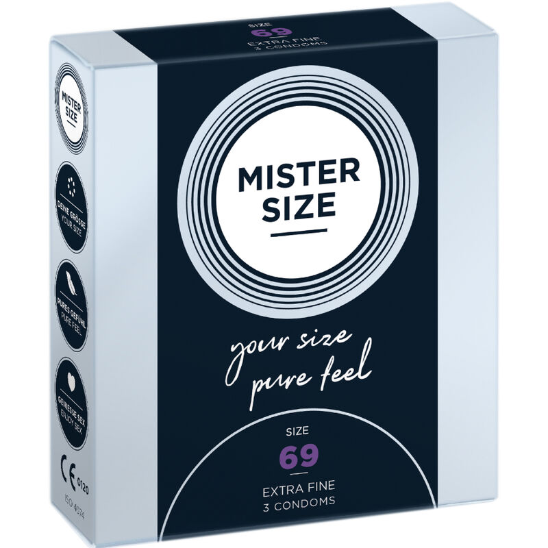 MISTER SIZE – PRÉSERVATIFS TAILLE XXXL 69 MM (3 UNITÉS)