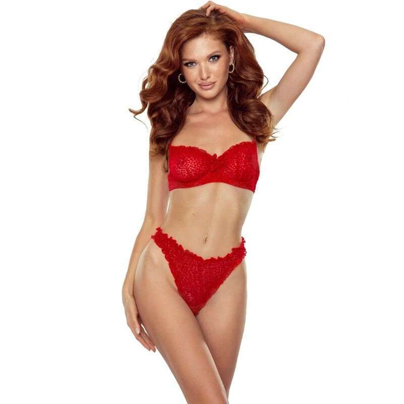 PASSION – CATILLA ENSEMBLE STRING + SOUTIEN-GORGE ROUGE L/XL