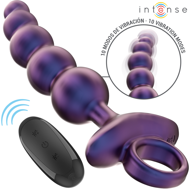 INTENSE – TITO PLUG ANAL VIBRANT MODÈLE 3 TÉLÉCOMMANDE