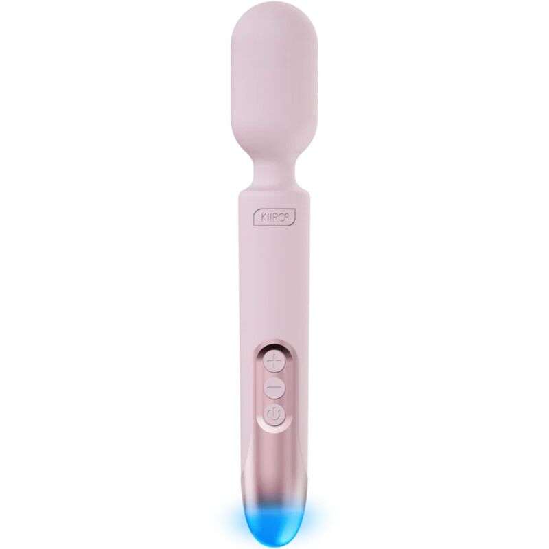 KIIROO – PROWAND VIBRATEUR WAND TÉLÉCOMMANDE + APPLICATION GRATUITE ROSE