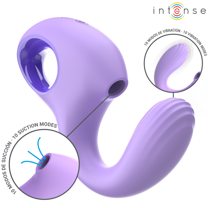 INTENSE – BAXTER VIBRATEUR  STIMULATEUR VIOLET