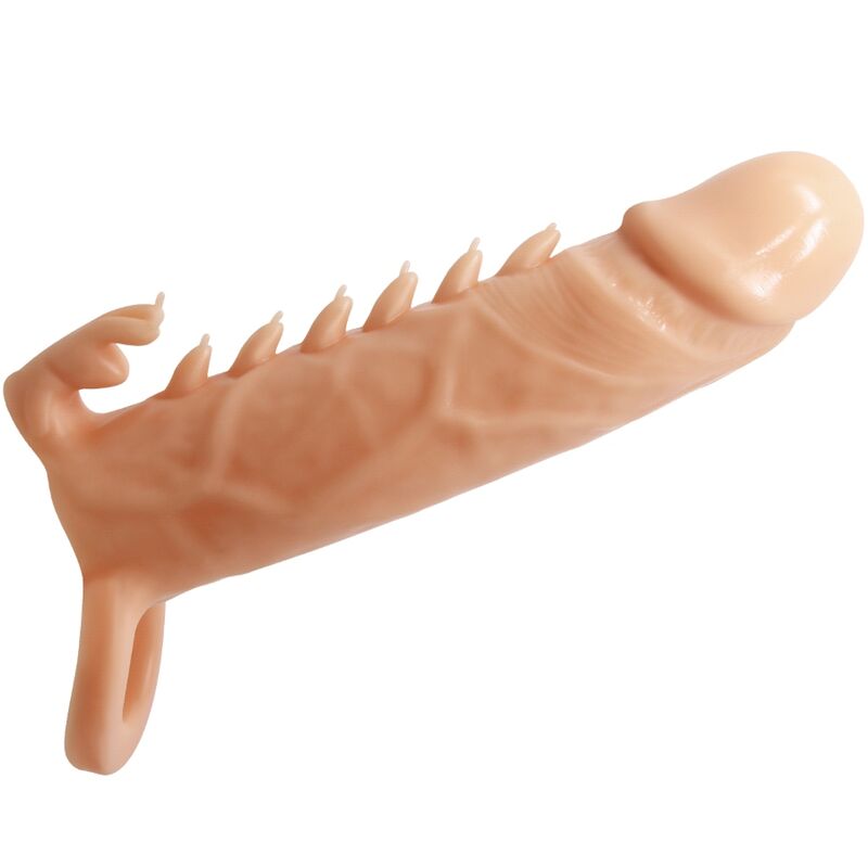 PRETTY LOVE – EMMIT MANCHON POUR PÉNIS + STIMULATEUR DE CLITORIS CHAIR