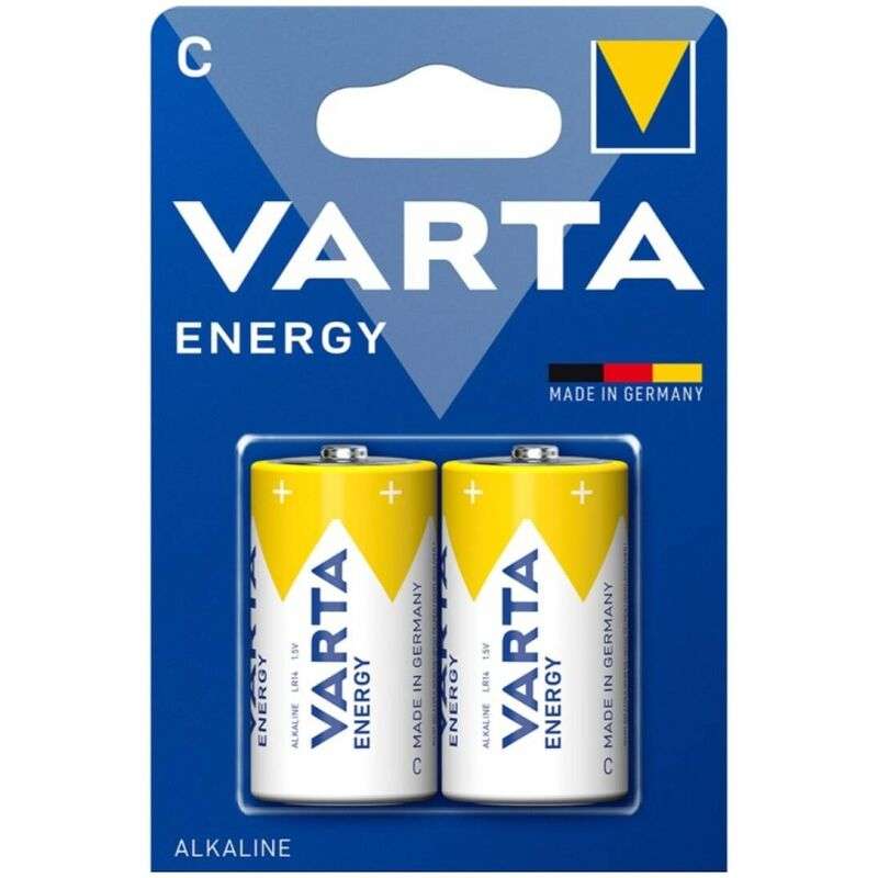 VARTA – PILE ALCALINE ENERGY C LR14 BLISTER*2