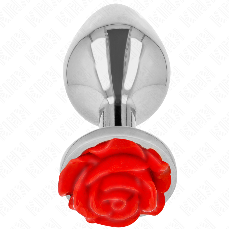 KINK – PLUG ANAL ROSE ROUGE TAILLE L