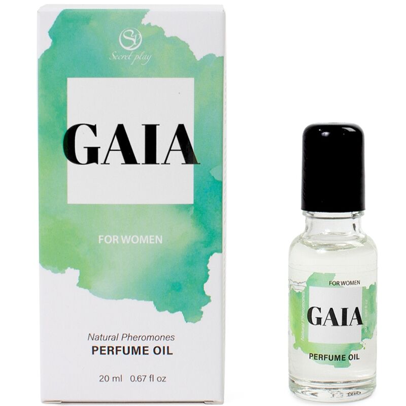 SECRETPLAY – GAIA PARFUM NATUREL PHÉROMONES EN HUILE POUR FEMME 20 ML