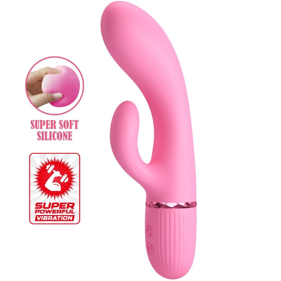 PRETTY LOVE – VIBRATEUR MARSKI RABBIT  POINT G ROSE