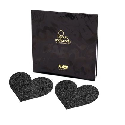 BIJOUX – INDISCRETS FLASH COEUR NOIR COUPES DE TAMELON