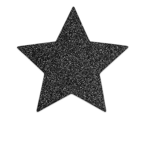 BIJOUX – INDISCRETS CAPUCHONS DE TAMELON NOIR STAR FLASH