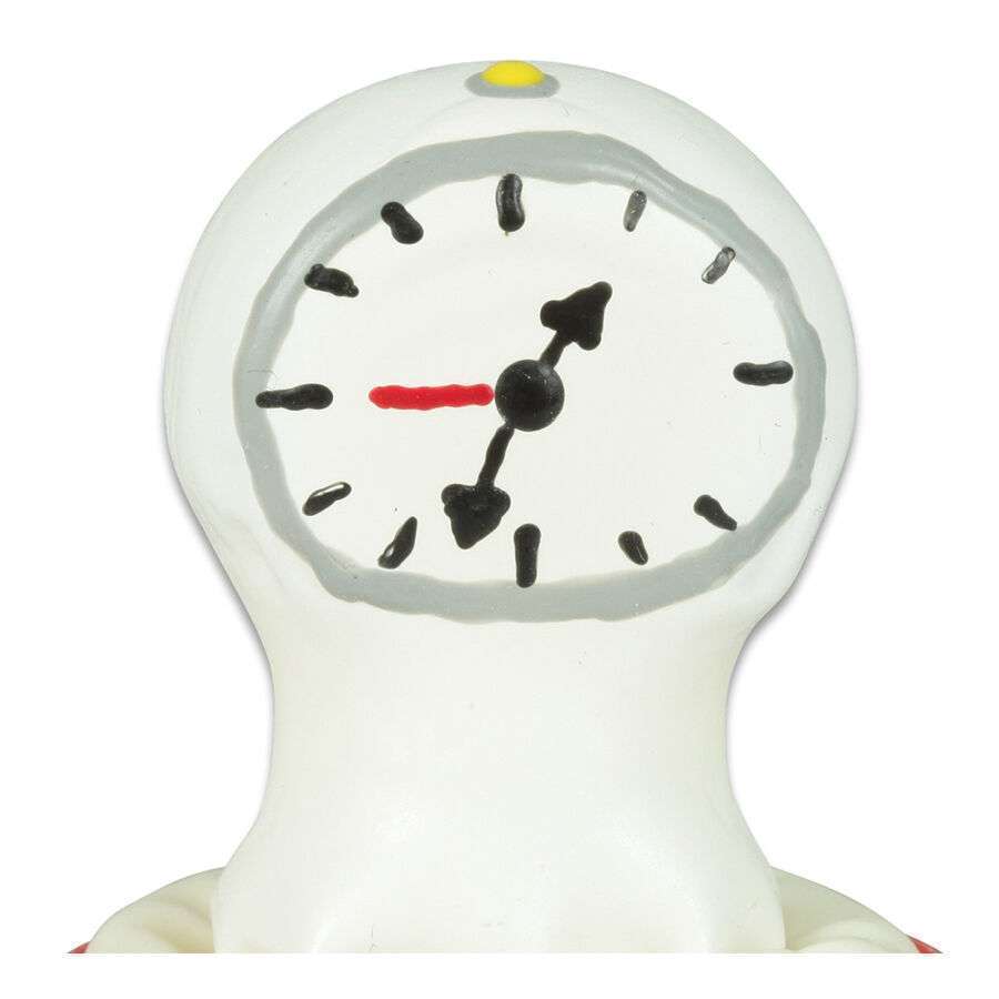 CONDOMERIE – HORLOGE À PRÉSERVATIFS FANTAISIE PEINTE À LA MAIN