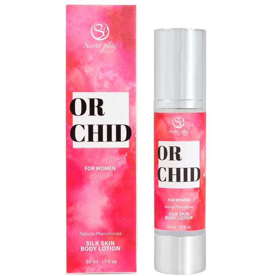 SECRETPLAY – LOTION POUR LA PEAU À LA SOIE DORCHIDÉE POUR FEMME 50 ML