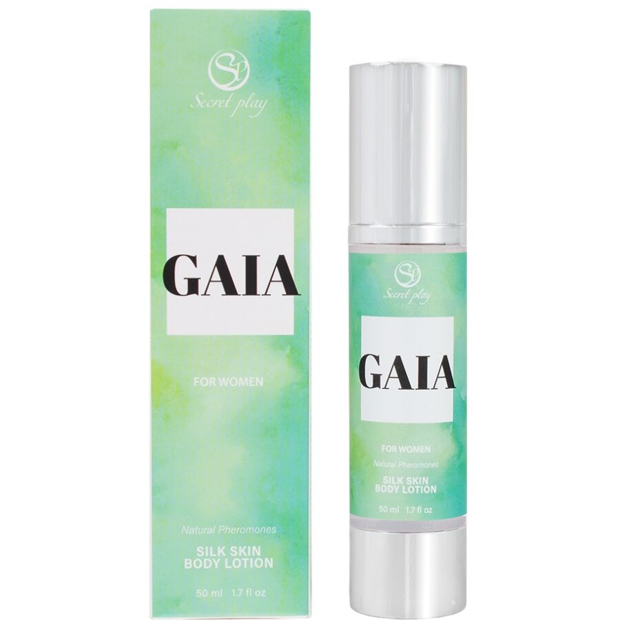 SECRETPLAY – GAIA LOTION POUR LA PEAU À LA SOIE POUR FEMMES 50 ML