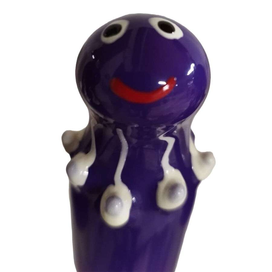CONDOMERIE – PRÉSERVATIFS FANTAISIE PEINTS À LA MAIN OCTOPUS VIOLET