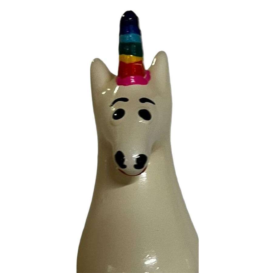 CONDOMERIE – PRÉSERVATIFS FANTAISIE PEINTS À LA MAIN LICORNE ARC-EN-CIEL