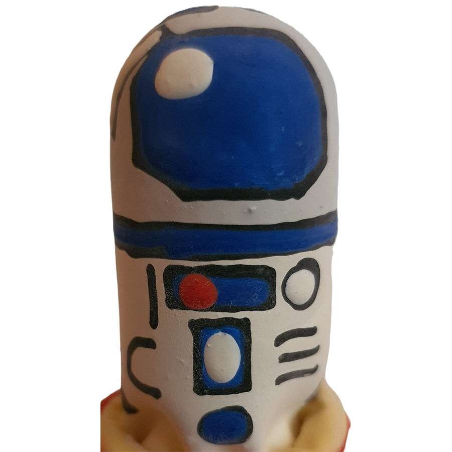 CONDOMERIE – ROBOT DE PRÉSERVATIFS FANTAISIES PEINTS À LA MAIN
