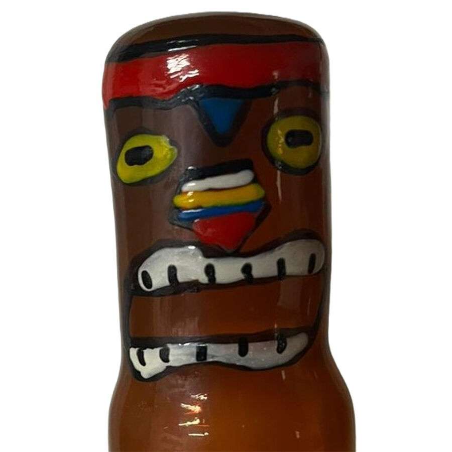 CONDOMERIE – PRÉSERVATIFS FANTAISIE PEINTS À LA MAIN TIKI TOTEM-HAWAII-03