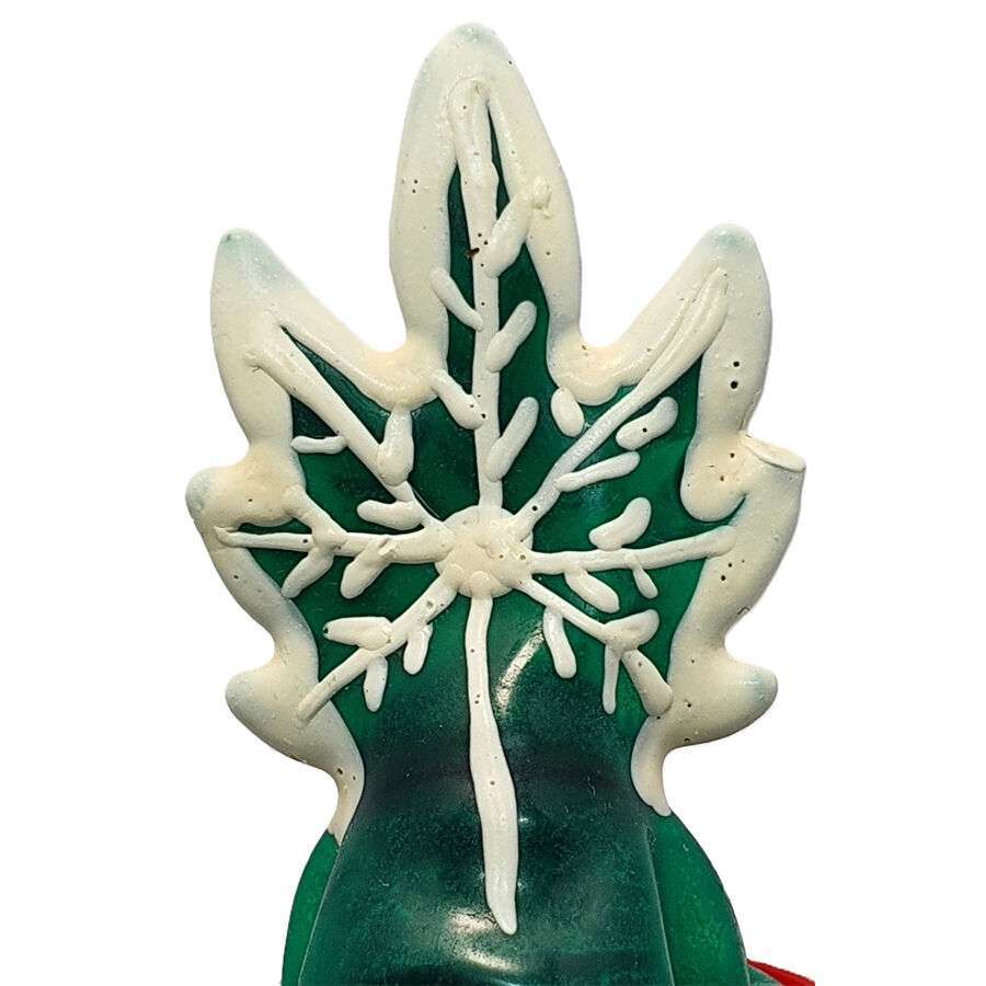 CONDOMERIE – PRÉSERVATIFS FANTAISIE PEINTS À LA MAIN CANNABIS MODÈLE 2