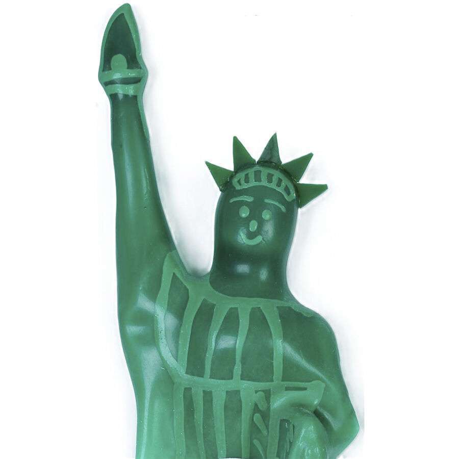 CONDOMERIE – PRÉSERVATIFS FANTAISIE PEINTS À LA MAIN STATUE DE LA LIBERTÉ MODÈLE XL