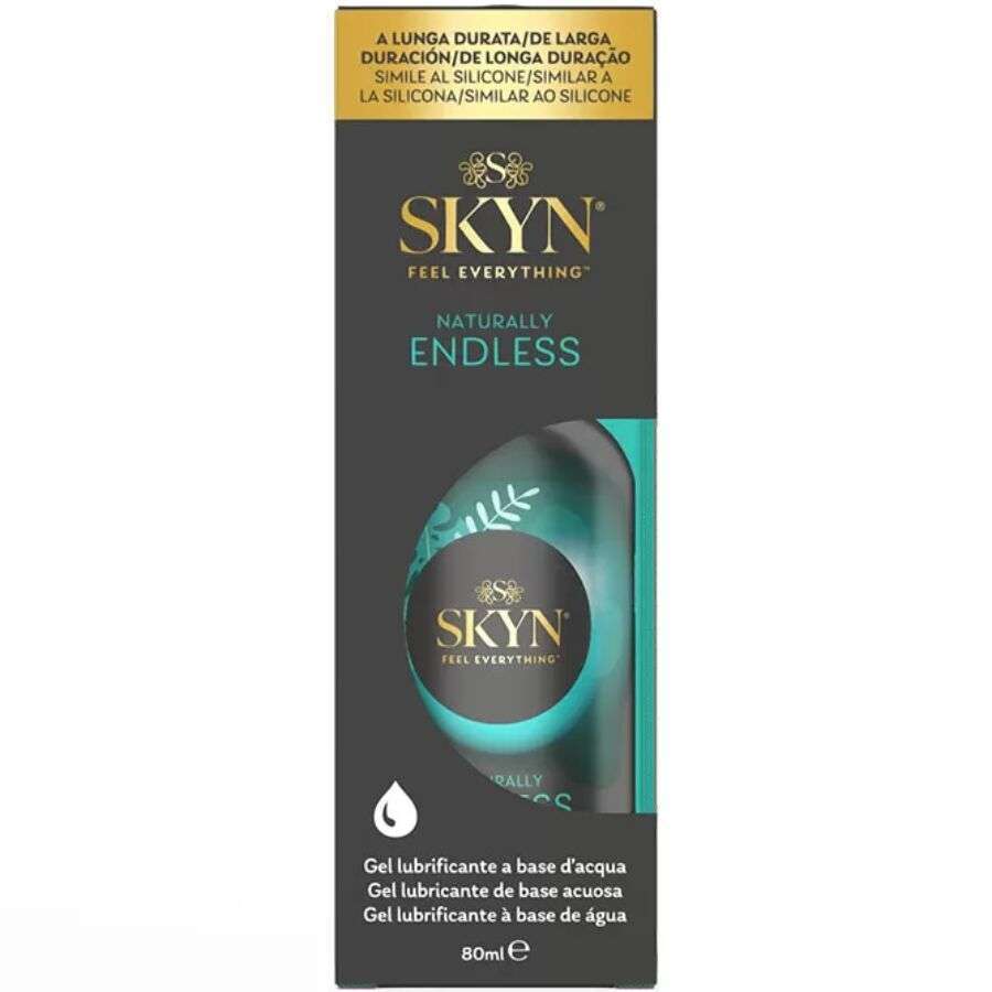 SKYN – LUBRIFIANT À BASE DEAU NATURELLEMENT ENDLESS 80 ML