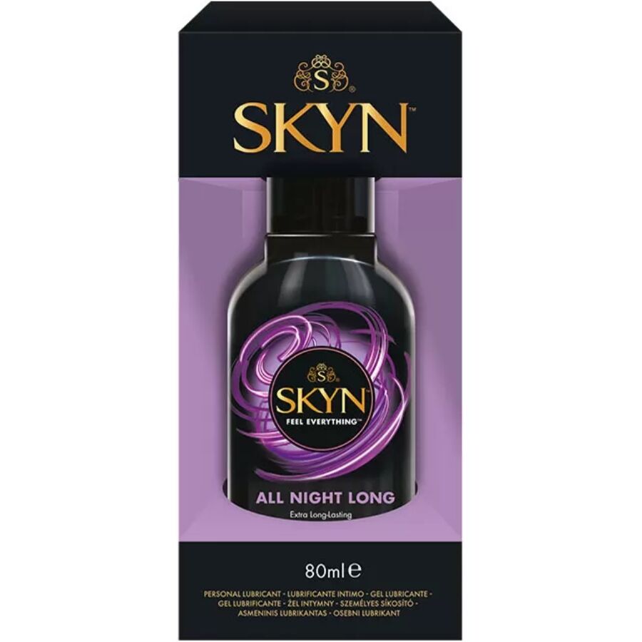 SKYN – LUBRIFIANT À BASE DE SILICONE TOUTE LA NUIT 80 ML