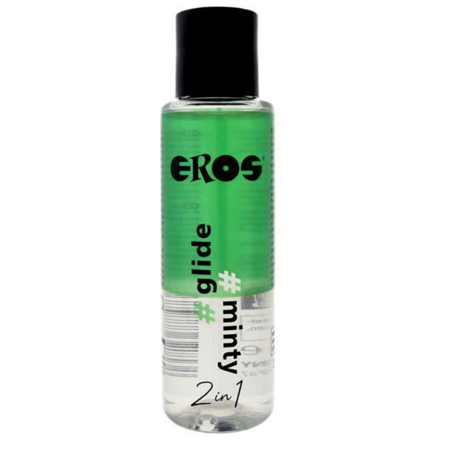 EROS – LUBRIFIANT « 2 EN 1 » GLIDE MENTHE À BASE DE SILICONE 100 ML